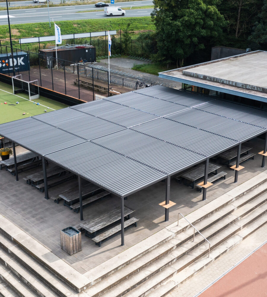 Pergola für Sportclub