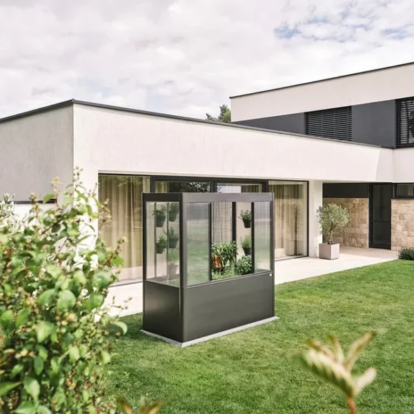 Gewächshaus Florentina (B x T x H 202 x 55 x 213cm) pergola-line.ch - Gewächshaus Florentina (B x T x H 202 x 55 x 213cm)