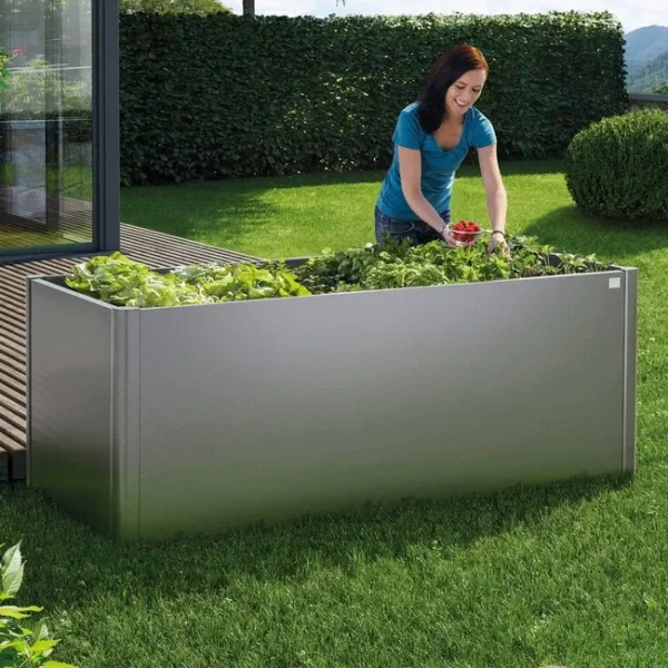 Hochbeet aus verziktem Metall (10 Grössen) pergola-line.ch - Hochbeet aus verziktem Metall (10 Grössen)