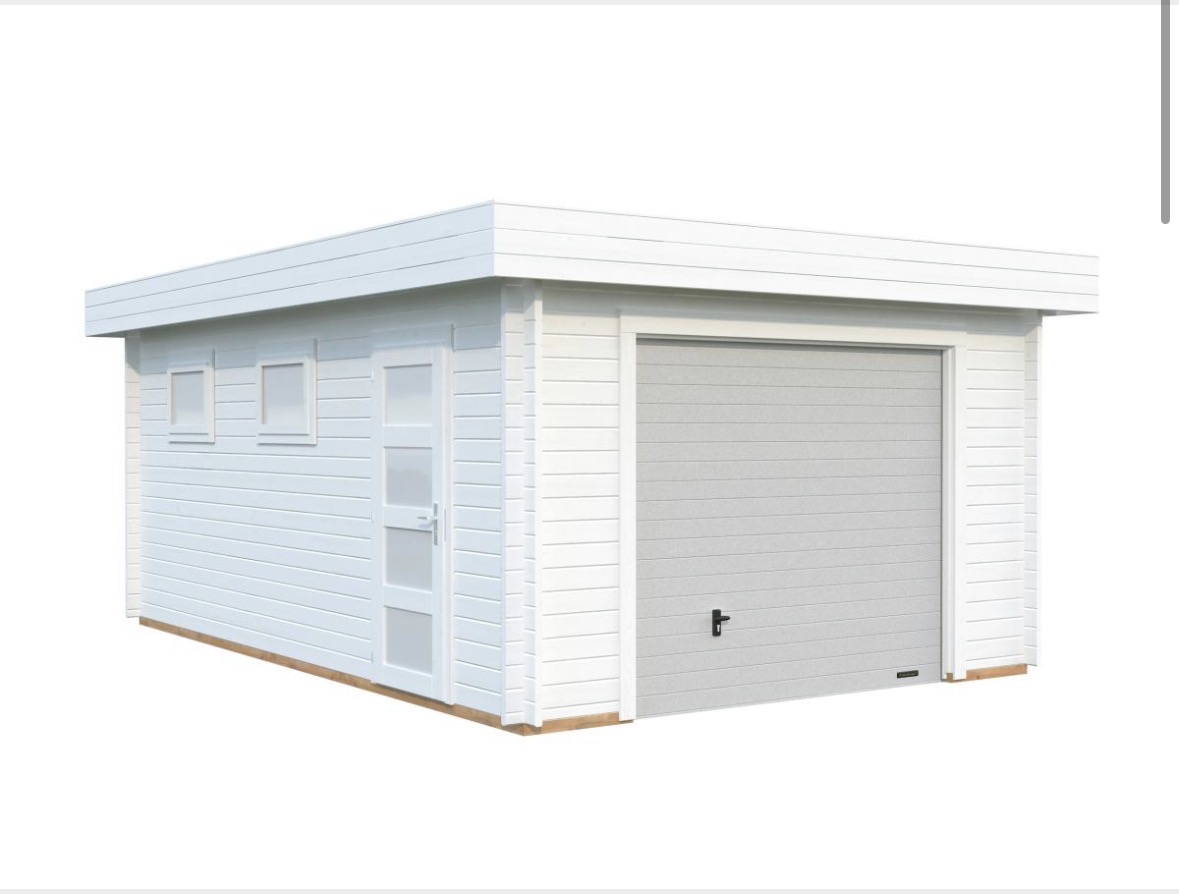 Einzelgarage "Ravenna" 360x550 cm pergola-line.ch - Einzelgarage "Ravenna" 360x550 cm