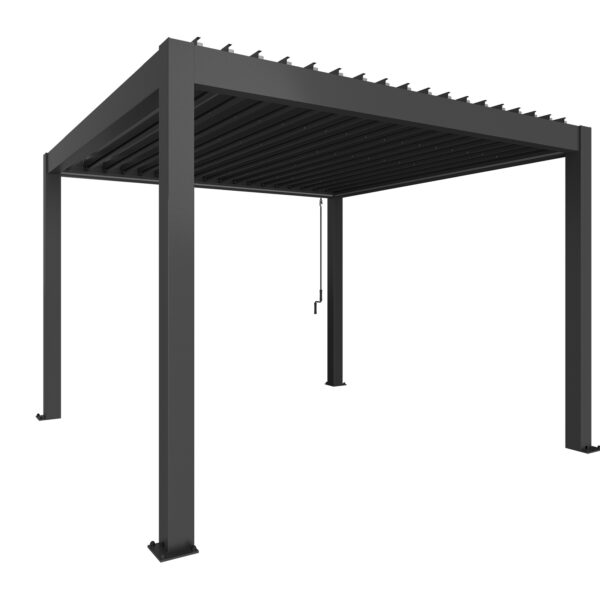 Biohort Pergola 3 x 3m "Stahl" pergola-line.ch - Biohort Pergola 3 x 3m "Stahl"
