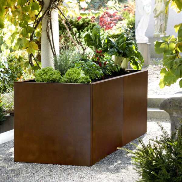 Hochbeet Metall in anthrazit (15 Grössen) pergola-line.ch - Hochbeet Metall in anthrazit (15 Grössen)