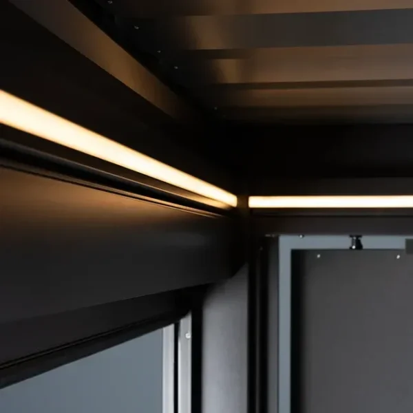 pergola-line.ch - LED-Beleuchtung, warmweiss