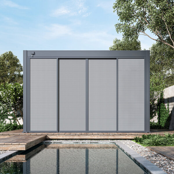 Schiebewand "Textil" pergola-line.ch - Schiebewand "Textil"